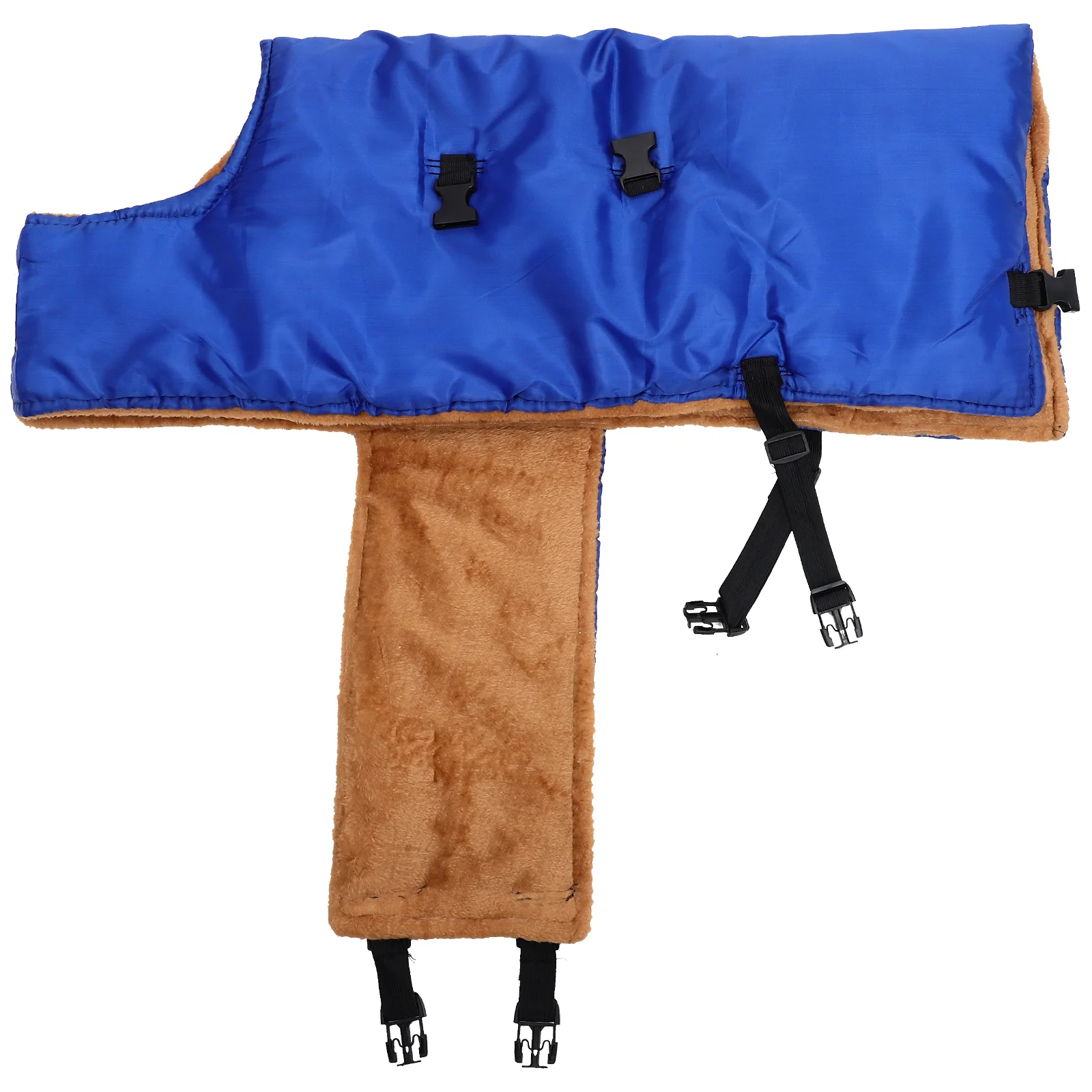 Hoodie Calf Vest Winter Clothes Lamb Warm Coat Sleeve Clothing Blue Belly Protection Miss 5