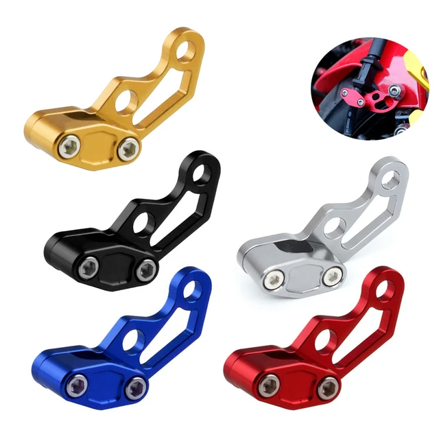 Motorrad Bikes Geändert Öl Pipeline Bremsleitung Klemme Protector Moto Öl  Rohr Kabel Clip Bremse Kabel Rohr Linie Schellen Fit - AliExpress