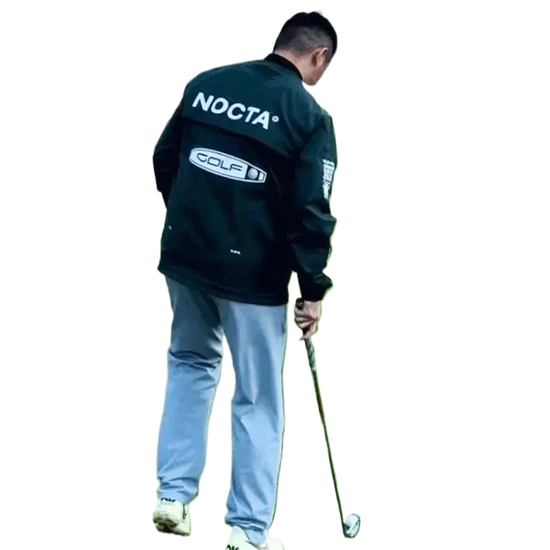 

Бренд Nocta 2024, одежда для гольфа, Мужская футболка для гольфа с круглым вырезом, Мужская одежда для гольфа в сочетании с длинными рукавами, Быстросохнущий весенний Топ