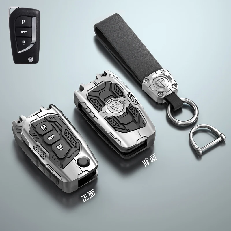 Caso Chiave Dell'automobile Fob Per Toyota Auris Corolla Avensis Verso Yaris Aygo Scion TC IM Camry RAV4 Forturner Accessori Auto - Image 3