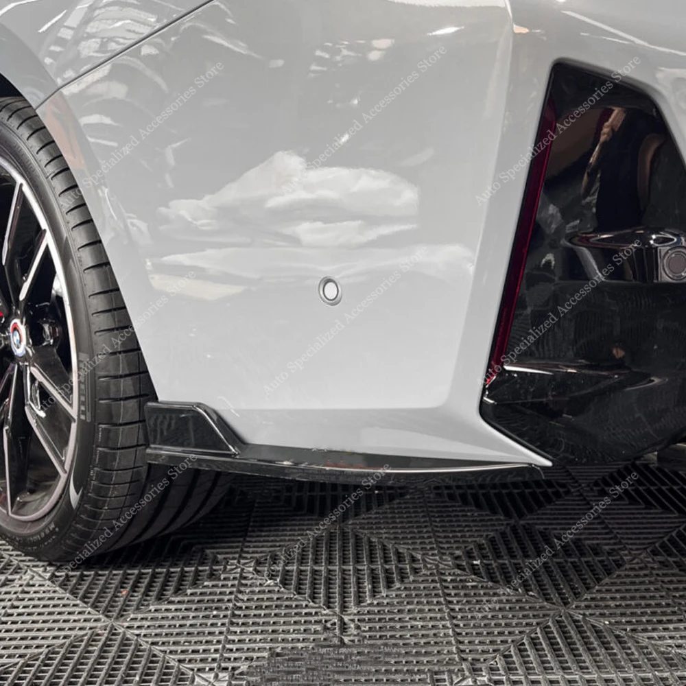 Боковой разветвитель заднего бампера для BMW G20 G21 M Sport 320d 330d 330e M340i 2022-2024 LCI диффузор заднего бампера Юбки Боди тюнинг