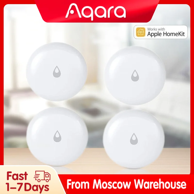 

Aqara IP67 Water Immersing Sensor Zigbee Flood Water Leak Detector Alarm Security Soaking Sensor Waterproof For Mi Home Homekit