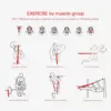 208cm Elastic Band for Fitness Resistance Crossfit Pullup Gym Body Building Musculation Training Workout Tube Fitness Equipment 4