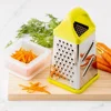 Multifunctional Vegetable Grater Chopper 4 Side Manual Stainless Steel Cheese Garlic Ginger Fruit Cutter Slicer Kitchen Gadgets 6