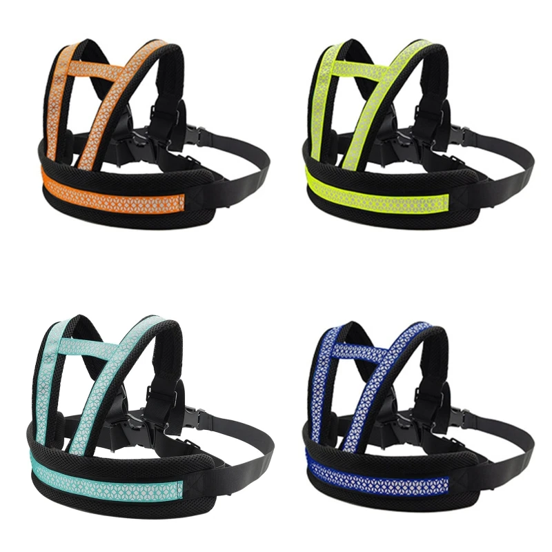 DITK-U Kinder Motorrad Sicherheitsgurt - Verstellbarer Gurt Mit Reflektorstreifen 2-12 Jahre