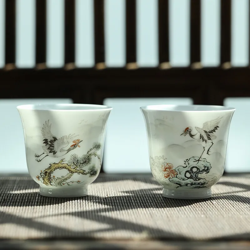 

Музей гуаньфу рекомендует танцевальный стакан от несчастья Mingxin-Несчастье к Кубку Jingde Pinming Cup Master Cup ручной работы с тонкими шинами Exqui