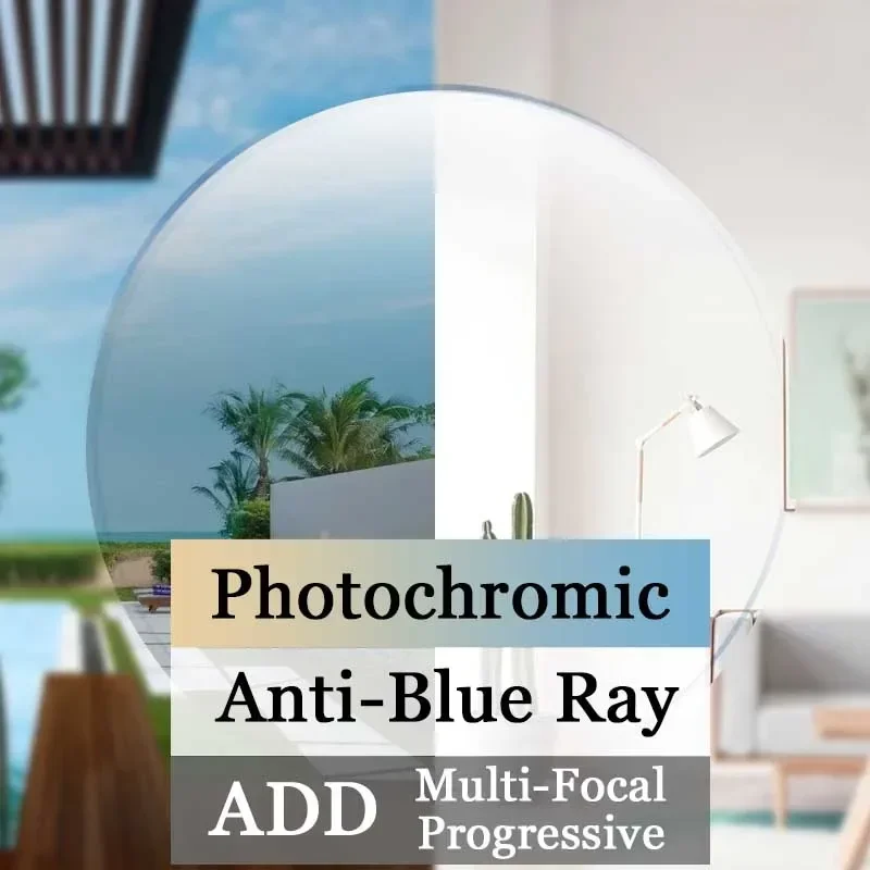 Brand Optical Lens Progressive Multi-focus Myopia Presbyopia Anti Scratch-resistant Anti Reflective 1.56 1.61 1.67 1.74 Index