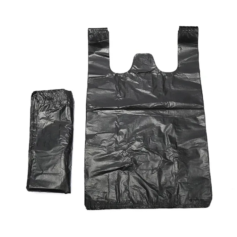 thumbnail image 1 of UNTIOR 50/100/200PCS Bolsas de basura Bolsas de basura para oficina Cocina Dormitorio Cubo de basura Portátil Basura espesada, 1 of 5