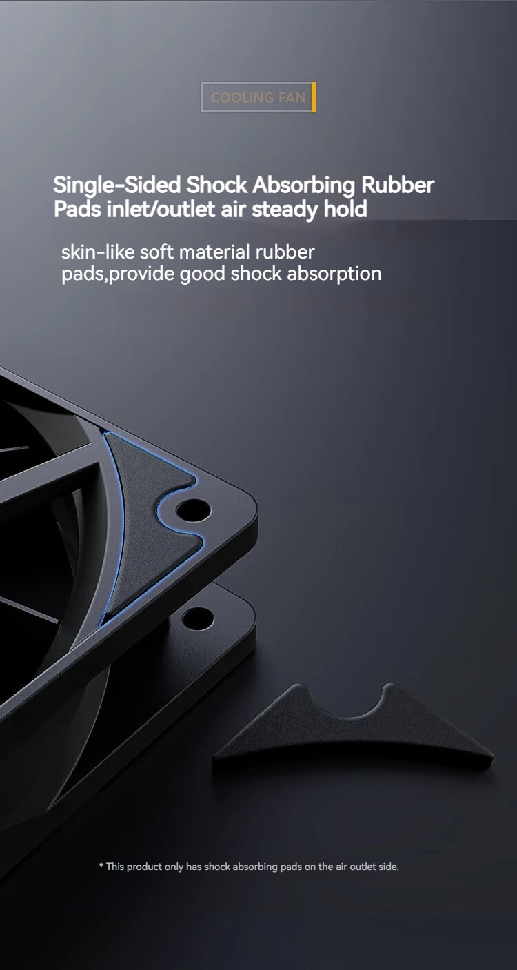 ID-COOLING XF-120-K 120mm 4Pin PWM CPU Cooler PC Case Fan 700-1800RPM Silent Hyd