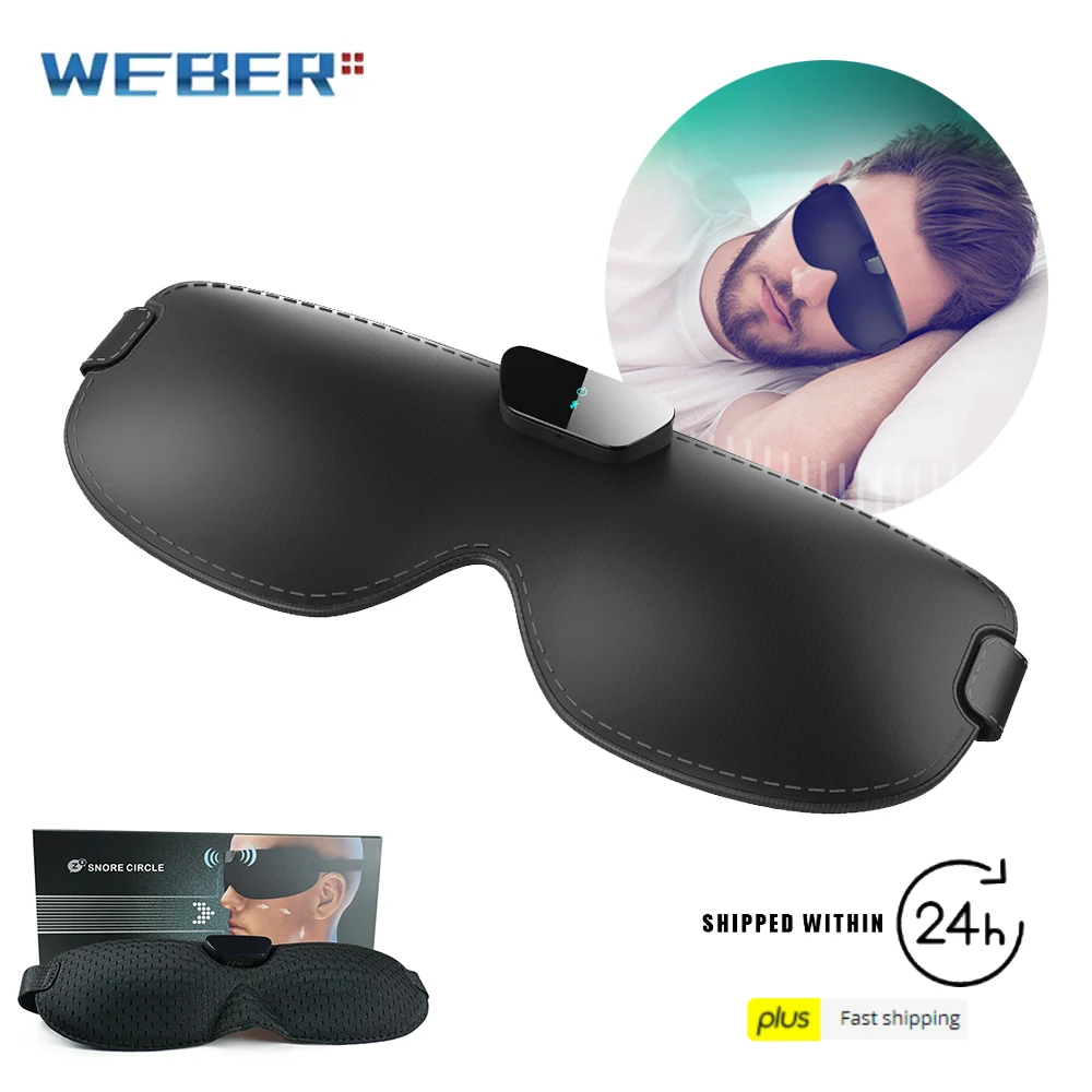 SleepMaskForEyesSmartSleepingMaskAntisnoringSnoreStopper
