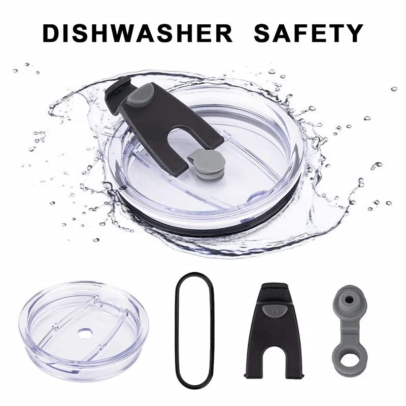 오자크 트레일 Rtic 예티 텀블러 컵 교체 씰링 병 커버, 20oz, 30 oz, 유출 방지, 튀김 방지 뚜껑, 20oz, 30 oz