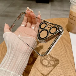 Ultra-Thin HD Clear Frameless Plating Phone Case Cover for P60- P60Pro (SL)