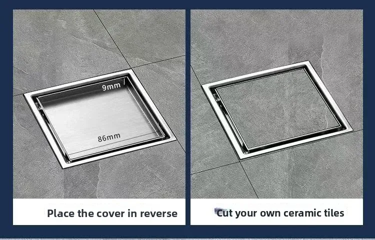 Large Flow 304 Stainless Steel Floor Drain Image 4
