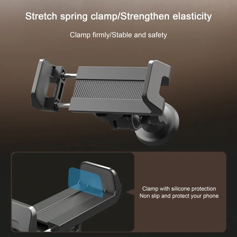 Magnetic 360° Adjustable Phone Holder Stand for Ferrous Metal Surfaces