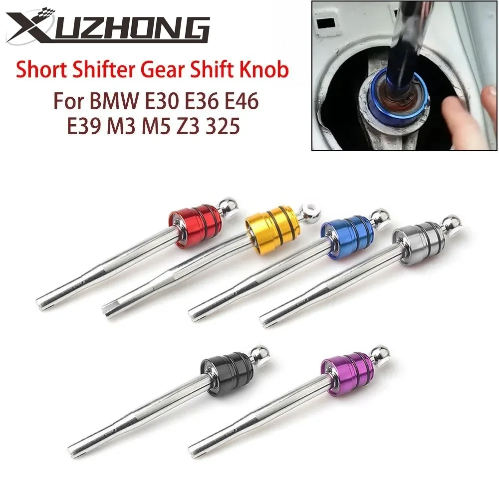 Short Shifter Gear Shift Knob Adapter Quick Gear Kit For BMW E30 E36 E46 E39 M3 M5 Z3 325