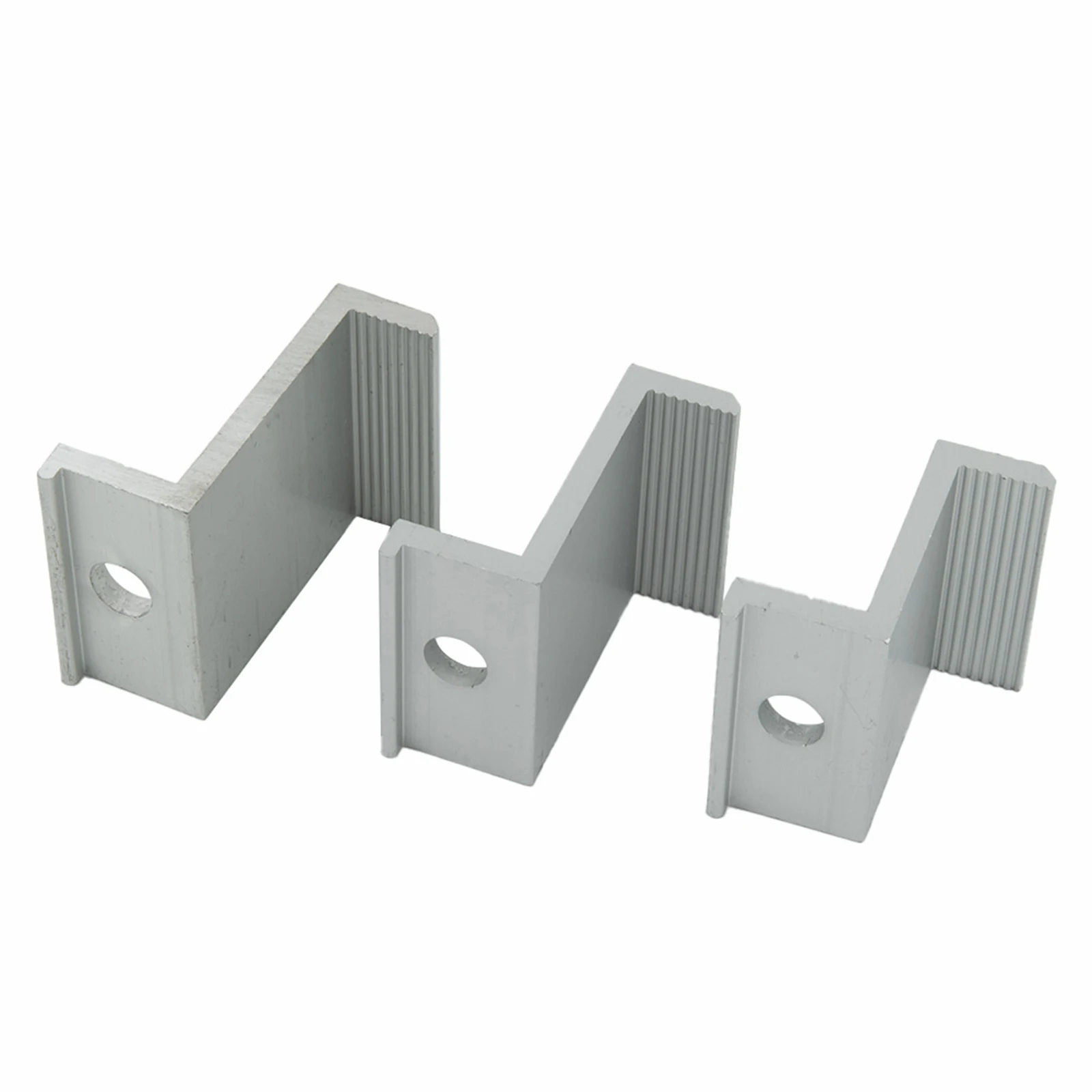 10Pcs Photovoltaik Solar Panel Mount Zubehör PV End Clamp Aluminium Legierung End Clamp Elektrische Ausrüstung Solar Power Liefert – Detail 34