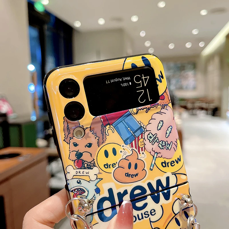 BT21 Line Friends Official Samsung Phone Case Galaxy Z Flip 3 Z Flip 4 –  HappyholicShop