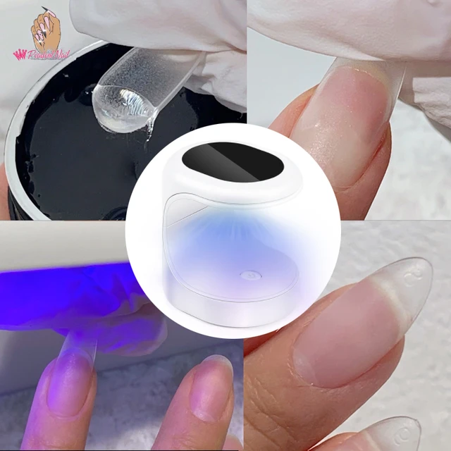 16W UV LED Nail Lamp for Gel X Tips Nail Extension System Finger Nails  Polish Mini Dryer Manicure Machine - AliExpress