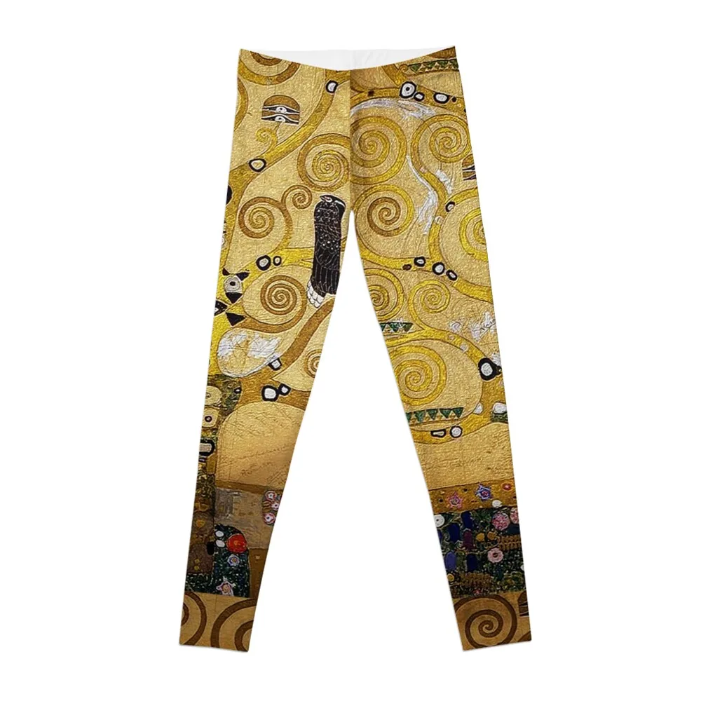 

Gustav Klimt Owl in a Tree Leggings push up tights for sportswear gym Leginsy push up Womens Leggings