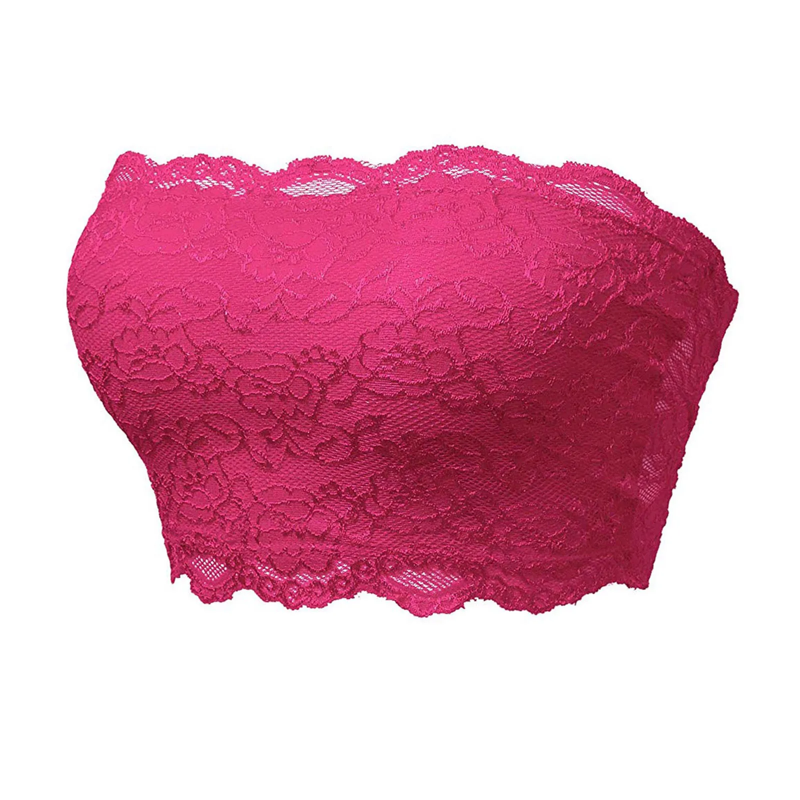 Ladies Seamless Tube Top Lace Beauty Back Chest Wrapping Underwear Strapless Bras For Fine Womens Soild Erotic Lingerie Women Lingerie Bra Women Tube Tops