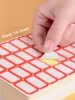 50 Self-adhesive Labels Labeled with ClassificationStudent Names Household Handwritten Prices Warehouse and Office Use 5