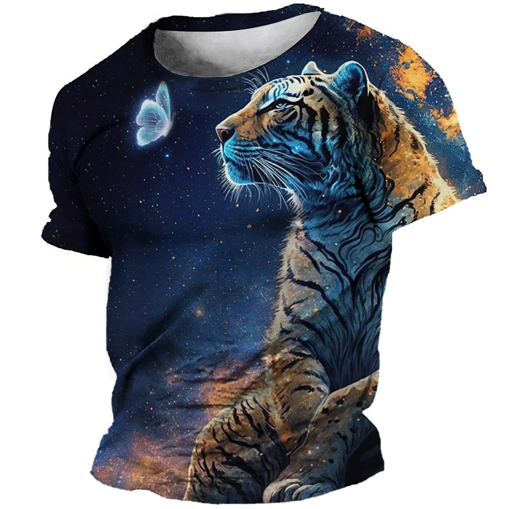 Moletom Roupa Canguru Tigre Branco 3d Full Novidade. - 7Dreams