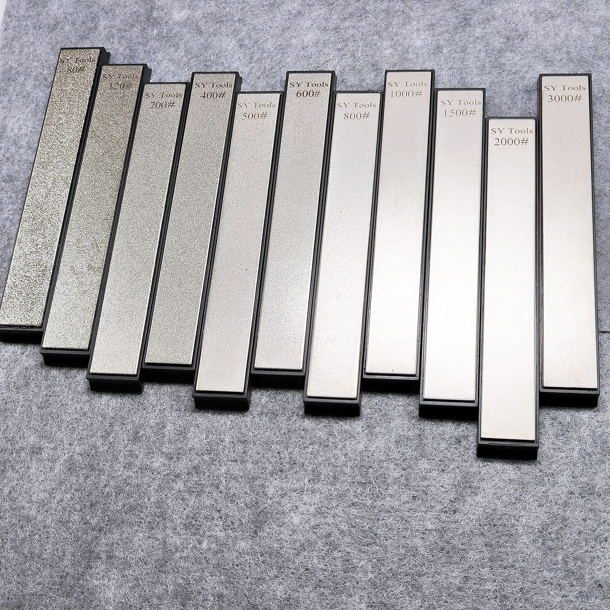 Knife Sharpening Stone 80-3000 Grit diamond whetstone Ruixin Pro Kme Edge sharpener's replacement