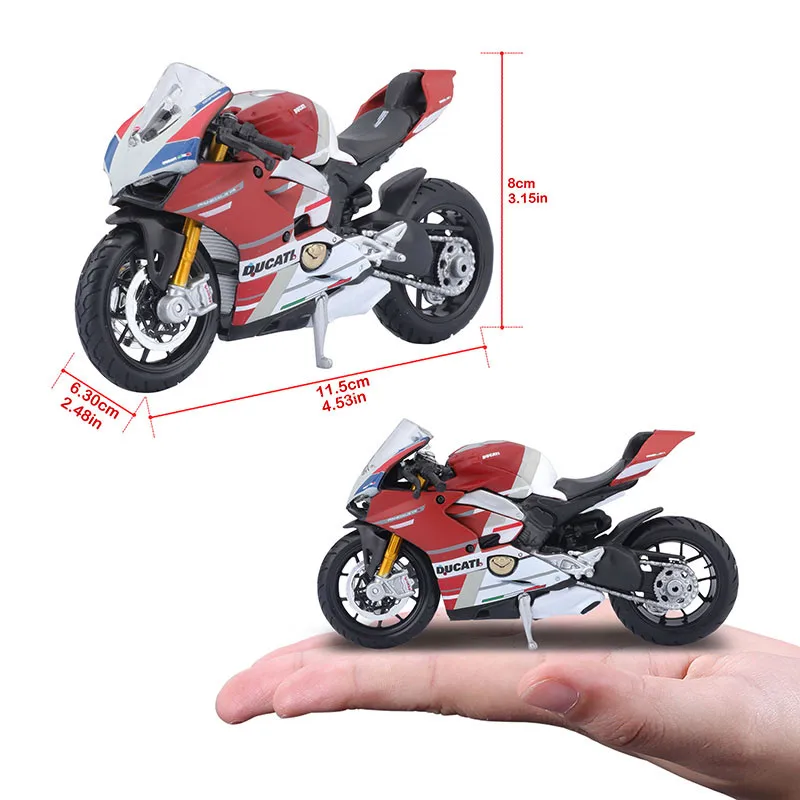 Ducati Panigale V4 S Corse Modèle de moto 1:18