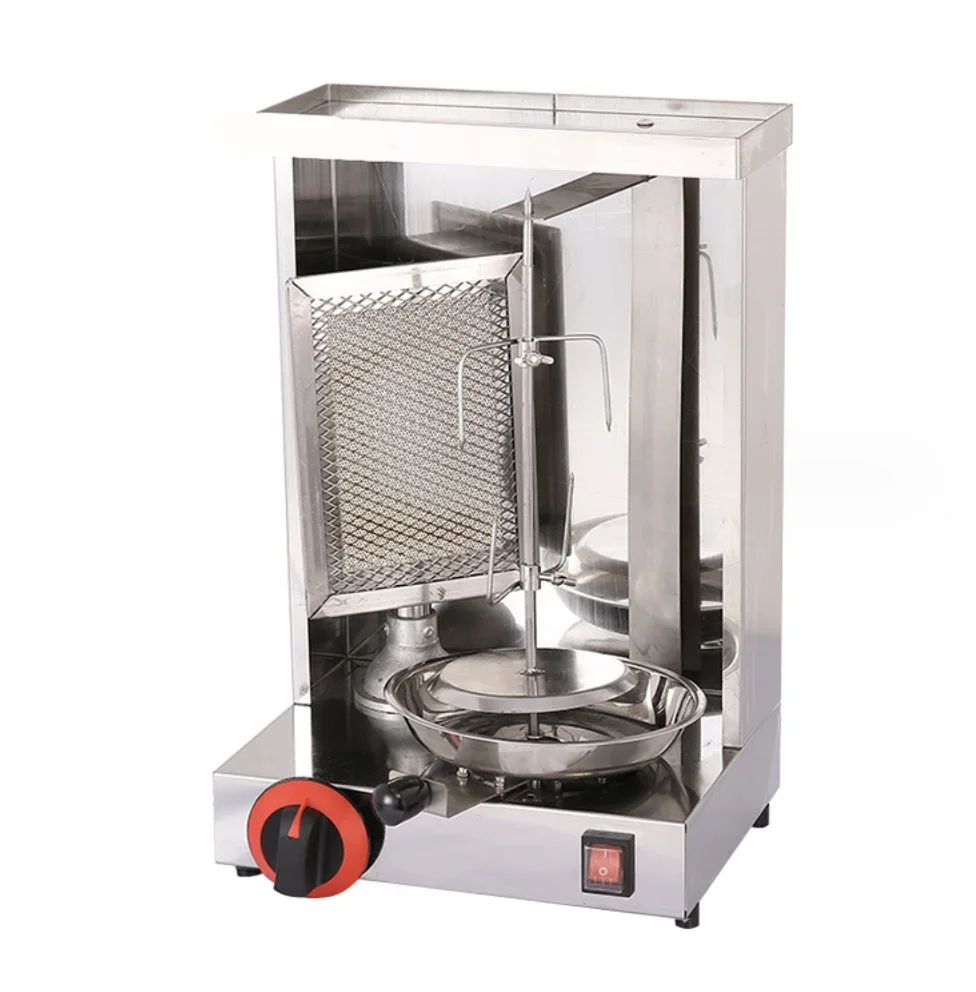 Commercial Automatic Barbecue Grill Machine Gas Rotisserie Rotary Barbecue Doner Kebab Equipment 2