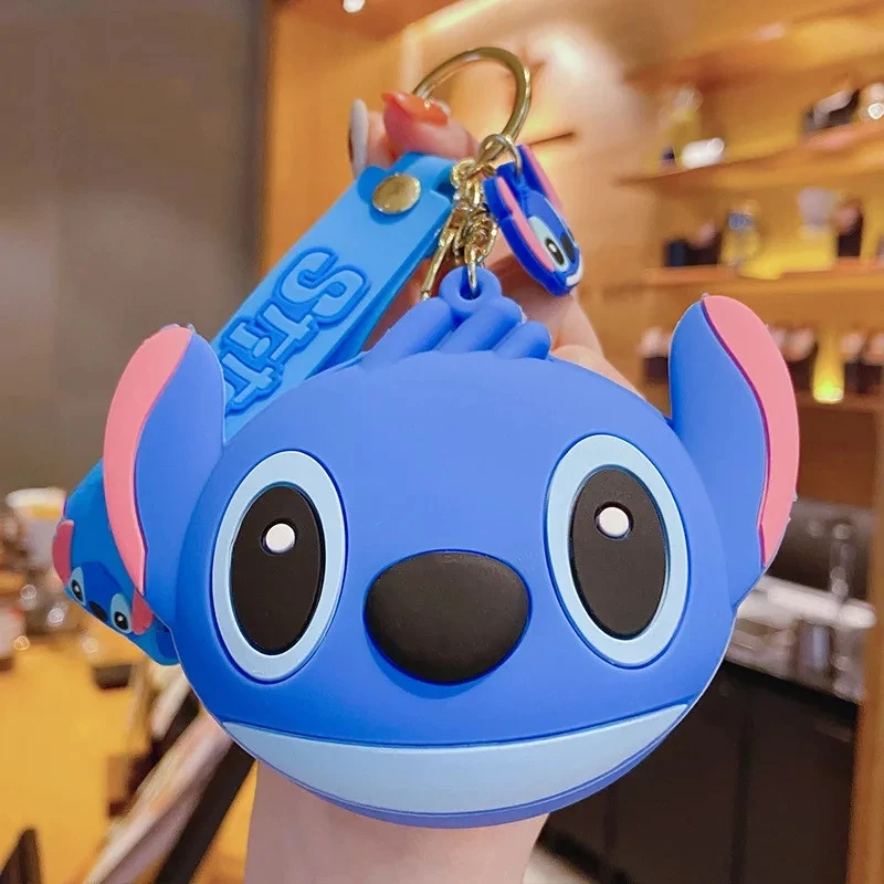 

Кошелек для монет Disney, аниме брелок для ключей для мальчиков и девочек, аниме сумка для хранения игрушек, подарок на день рождения