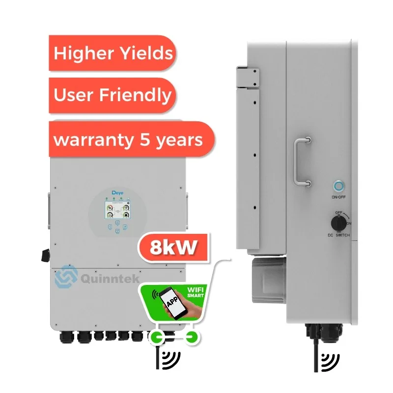 Germania Vendita Diretta Deye Inverter Hybrid Sun-8K-Sg04Lp3-Eu 8Kw 3 Phase Deye Europe Warehause Hybrid Solar Inverter