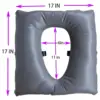 Bedside Commode Cushion Seat Pad Toilet Seat Cushion Universal for Elderly 6