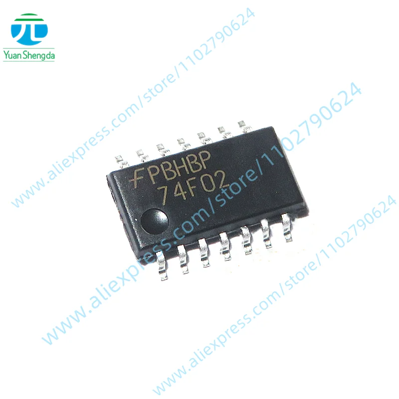 

5PCS New Original 74F02SJX Gate/Inverter SOP14 74F02