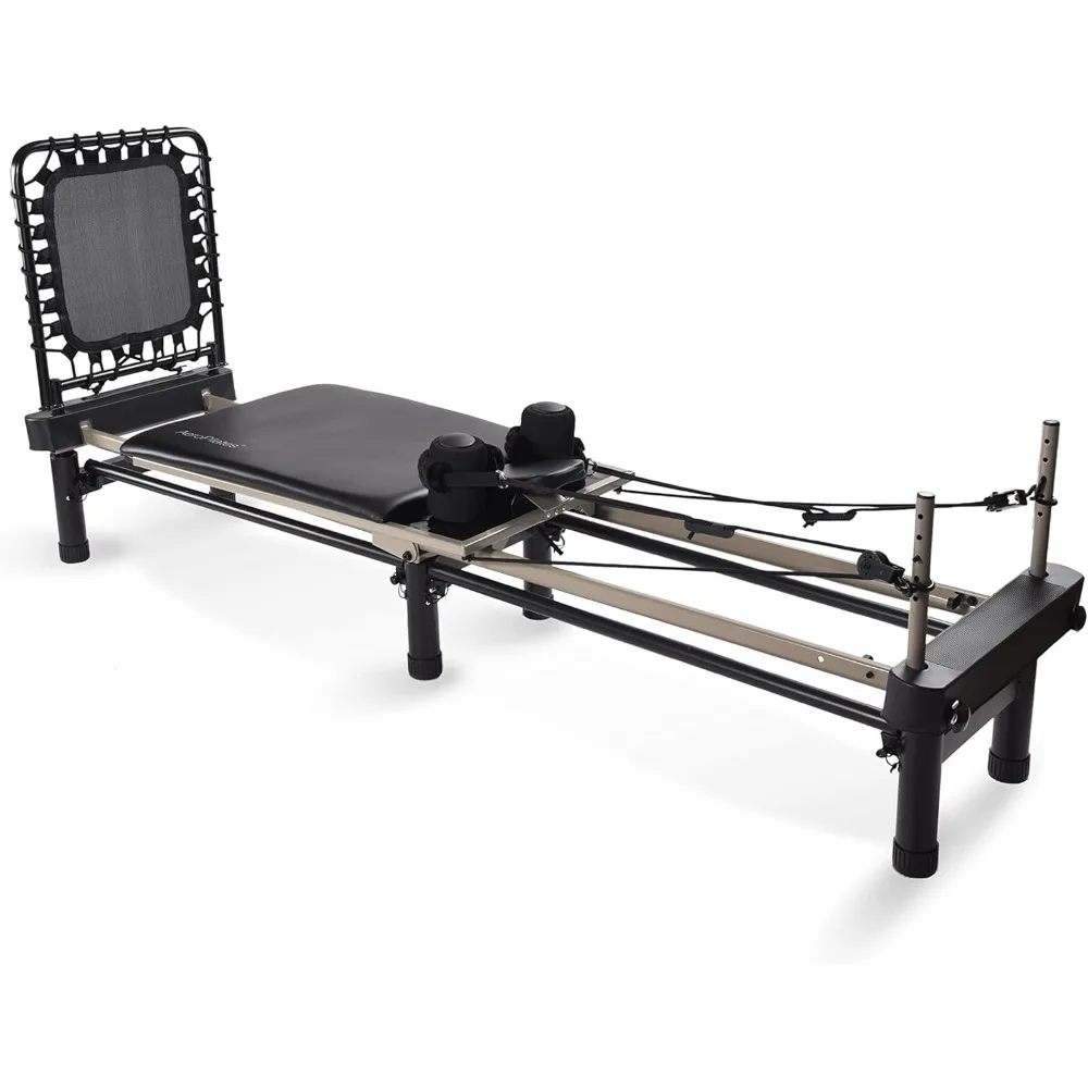 

Premier Reformer - Pilates Reformer Workout Machine for Home Gym - Cardio Fitness Rebounder - Up to 300 lbs Weight Capacity