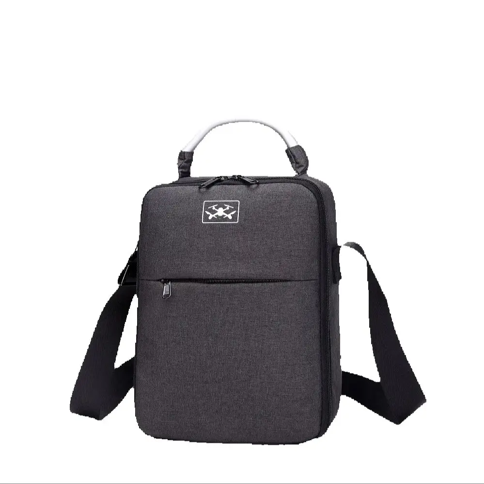 Sac de transport pour drone DJI Mini 4 Pro ouvert, montrant l'étui de rangement portable et résistant avec mousse protectrice.
