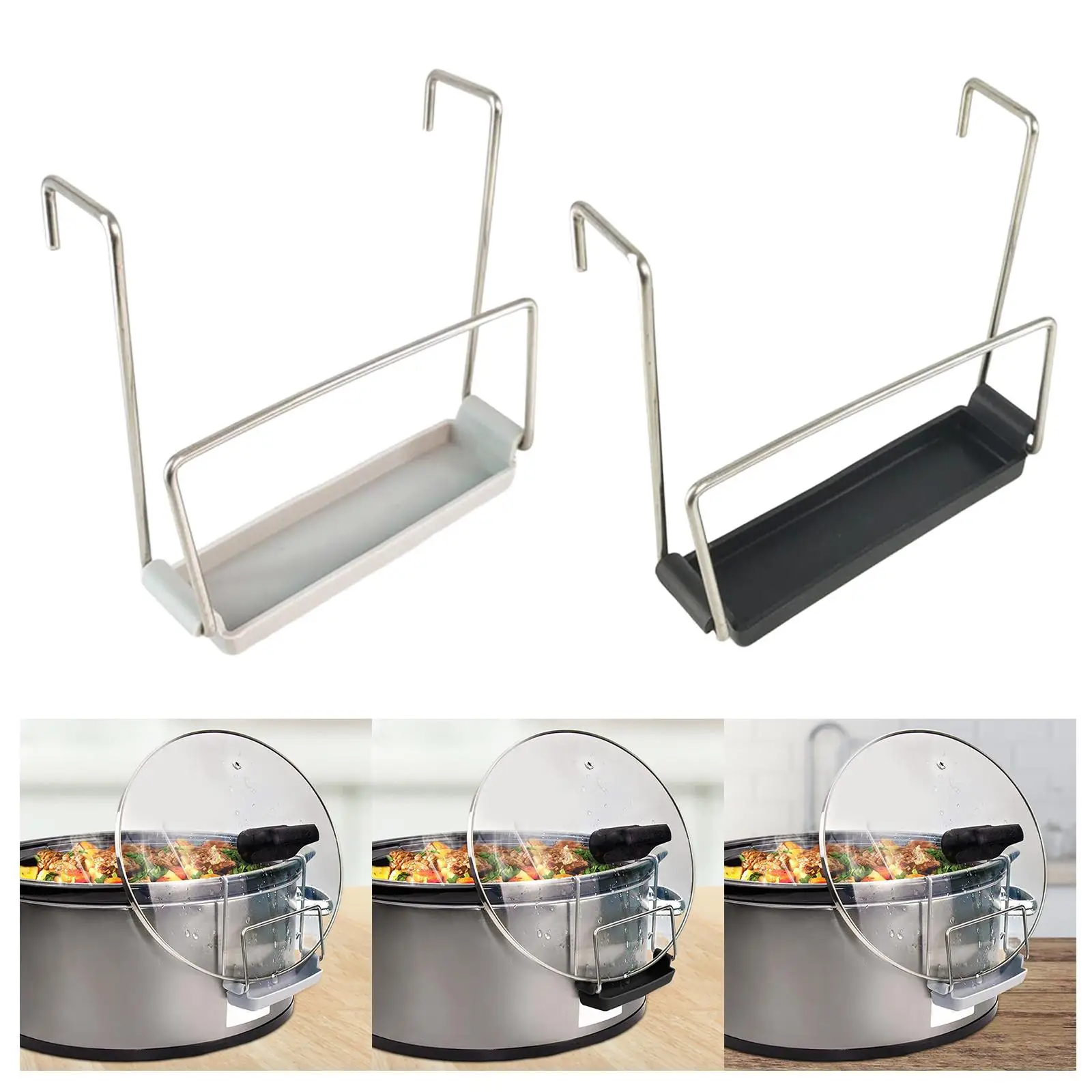 Slow Cooker Lid Holder Fits Most Slow Cookers Unique Kitchen Pot Organizer Works With Most Crocks I255190861