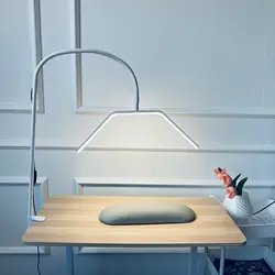 Nail Lamp Desktop Eye Protection Table Lamp Tattoo Beauty Shop Special Cold Light Eyelash Work U-Shaped Fill-in Light