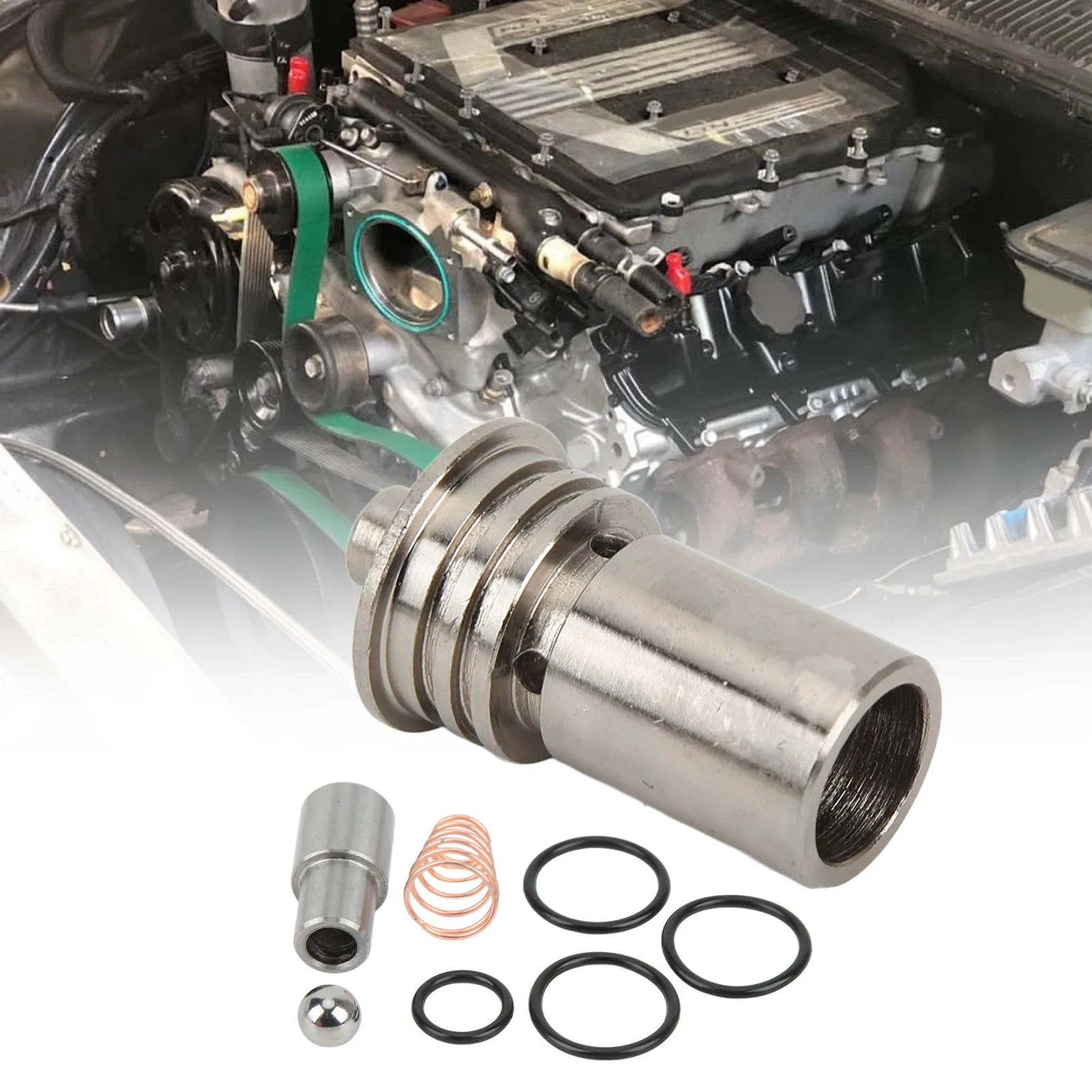 Cooler Bypass Kit STL010 Cooling System Contournement Valves Set for 6L80 6L90 8L90 10L90 Cooler Bypass Valves STL010