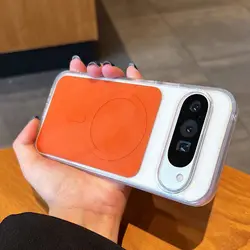Custodia Magnetica Cristallina con Bumper Rigido Antiurto e Compatibilità con Ricarica Wireless MagSafe