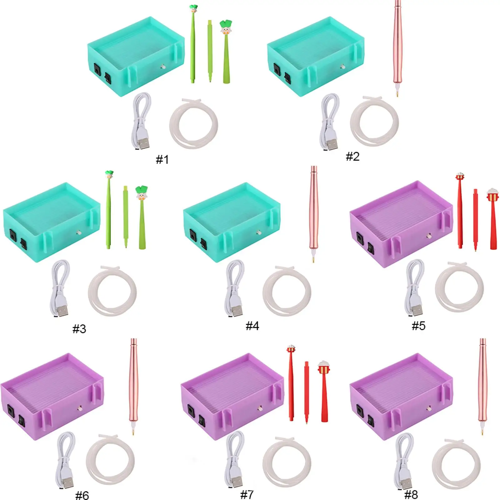 Electric Diamond Painting Pen USB-Powered Vacuum Suction Pen Diamond Painting Dot Drilling Pen Diamond Painting Accessoires