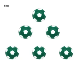 Set of 6 Colorful Table Soccer Foosball Balls (Dark green 6pcs)