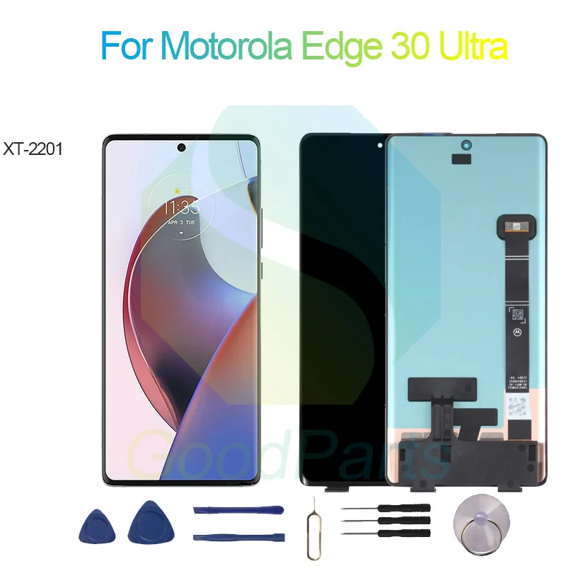 Per Motorola Edge 30 Ultra Display Lcd 6.7 "Xt-2201 Per Moto Edge 30 Ultra Touch Digitizer Assembly Sostituzione