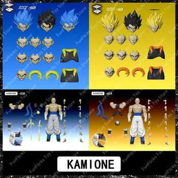 New Tonsenarttoys Kamione 02A 02B Dragon Ball Z Gojita SHF Super Saiyan SSJ Gogeta Dragon Anime Action Figures Toys