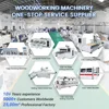 1 Indu5ial Double Two Side 2 Machine Planner Spiral Cutter Thicknesser And Wood Surface Planer 4