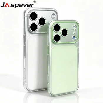 17ProMax-Look Candy Color Transparent Soft Case For iPhone 17 16 15 14 Pro Max Clear Silicone Ultra Thin Shockproof Cover Shell 1