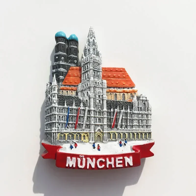Magnete Da Frigorifero 3D Checkpoint Charlie Berlino – Artigianale In Resina, Souvenir Di Viaggio