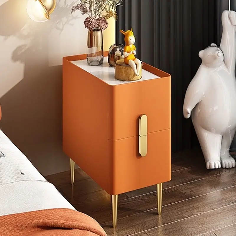 

Smart Nightstands Luxury Wooden Sideboards Storage Mobiles Vanity Nightstands Cabinet Muebles Dormitorio Home Furnitures
