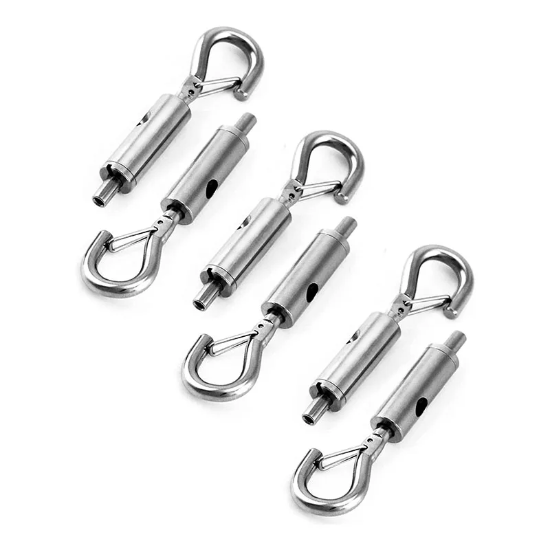 ステンレス　スプリングフック　8mm 新品未使用品80個セット ステンレス スプリングフック 8mm 新品未使用品80個セット