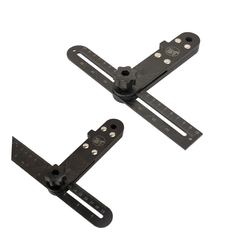 

Scribe Ruler-Gauge T-square Woodworkers DIY Accessories Parallel-Line Marker General-Tools Protractor-Inclinometer