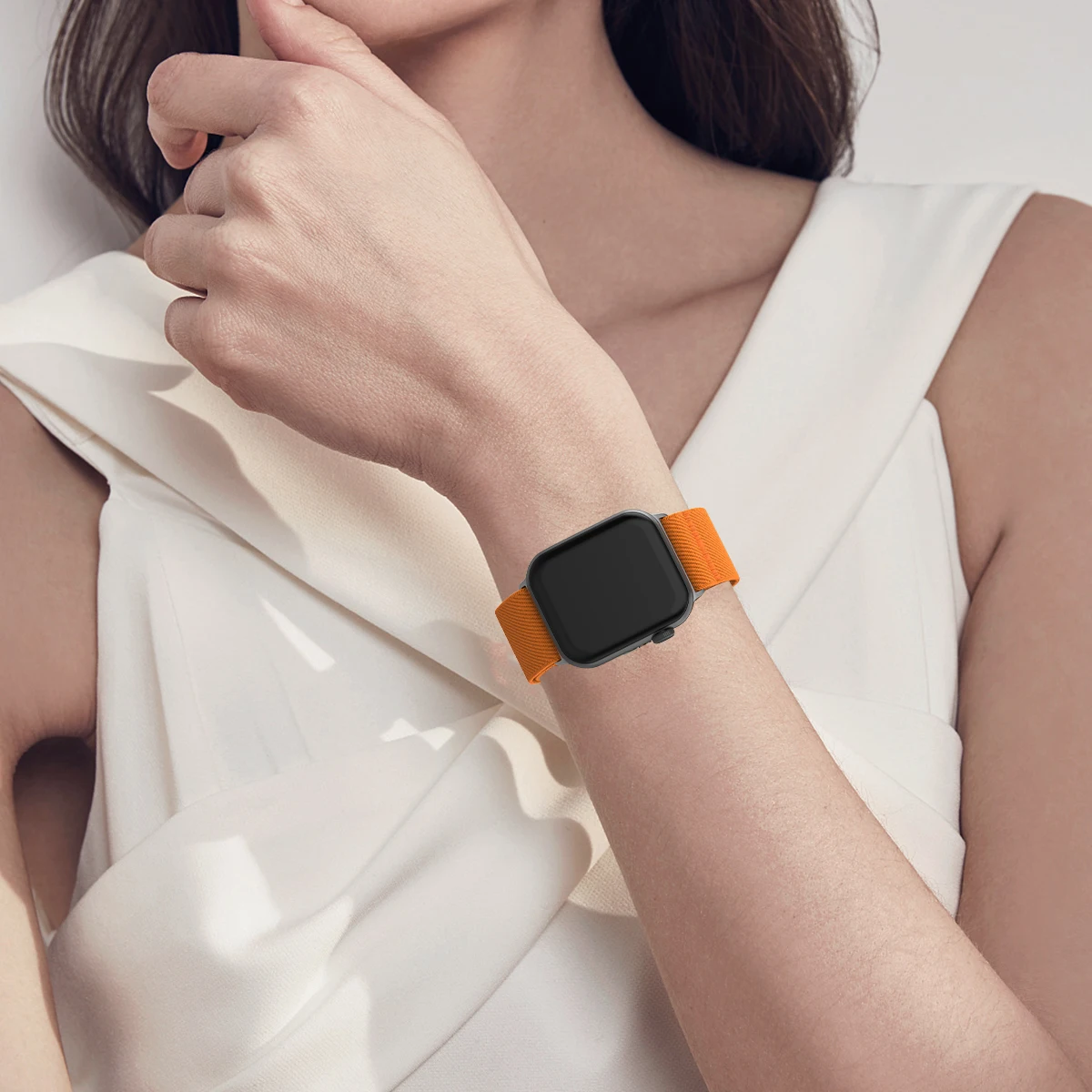 Versatile Nylon Loop Smartwatch Sports Band Bracelet